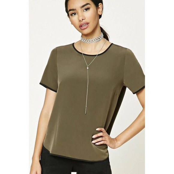 Forever 21 Tops - F21 Ringer Blouse